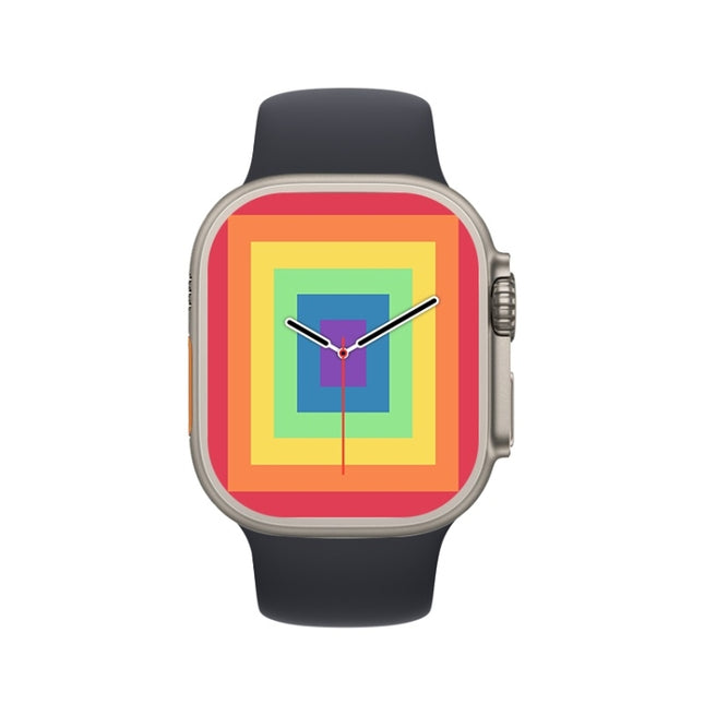 T800 Ultra 1.99 inch Silicone Band Smart Watch Support Heart Rate / ECG, Silicone Band