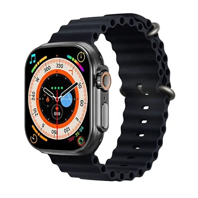 T800 Ultra 1.99 inch Ocean Silicone Band Smart Watch Support Heart Rate / ECG