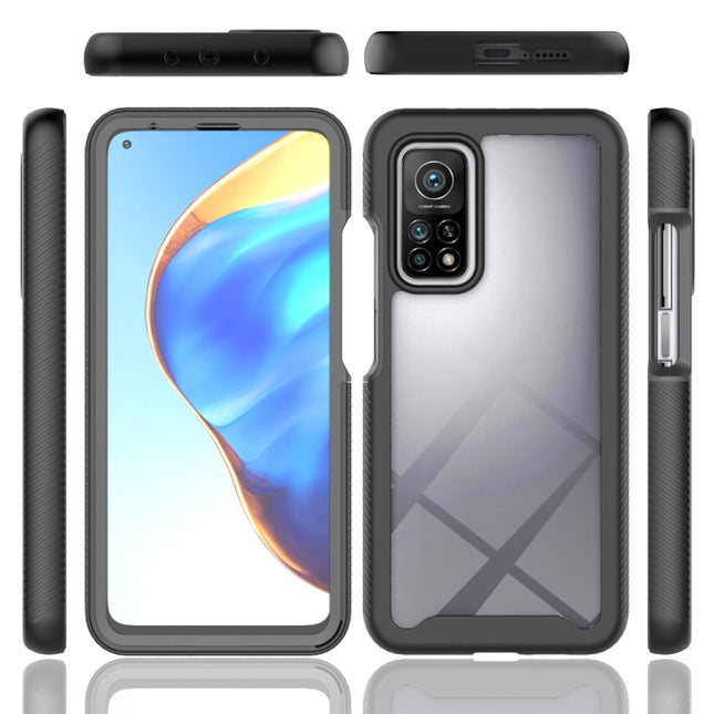 Starry Sky Solid Color Series Shockproof PC + TPU Case with PET Film