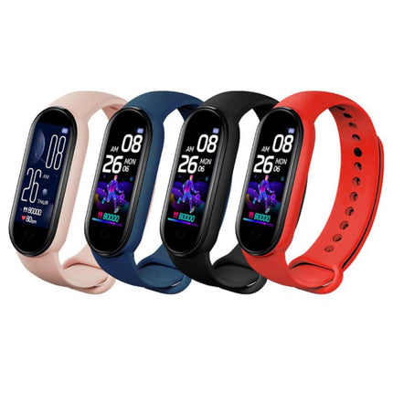 1M7 Sports Smart Bracelet, Support Heart Rate Monitoring & Blood Pressure Monitoring & Sleep Monitoring & Sedentary Reminder
