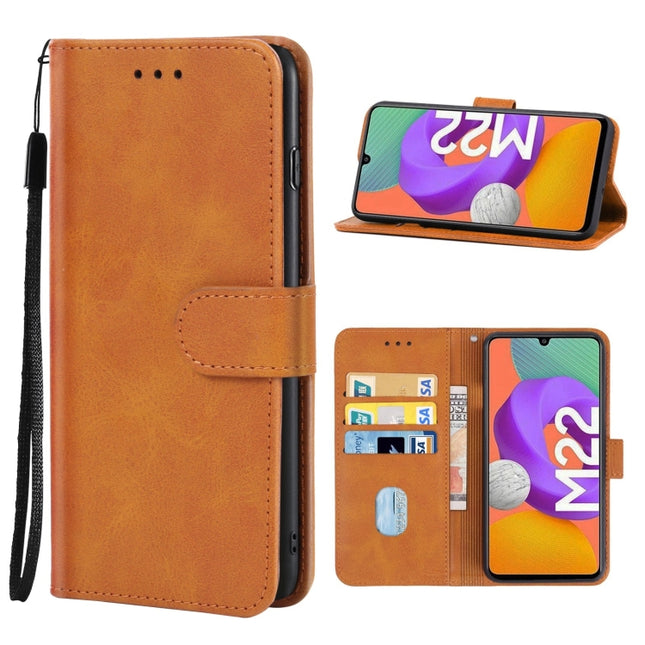 Leather Phone Case, For Samsung Galaxy M22, For Samsung Galaxy  M52 5G