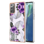 For Samsung Galaxy Note20 / Purple Flower