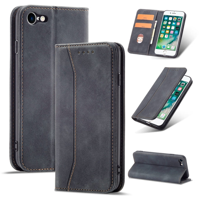 Magnetic Dual-fold Leather Case