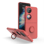 For Huawei P50 Pocket / Hawthorn Red