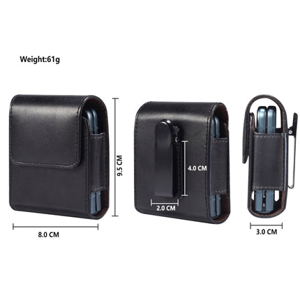 Genuine Leather Waist Hanging Phone Case