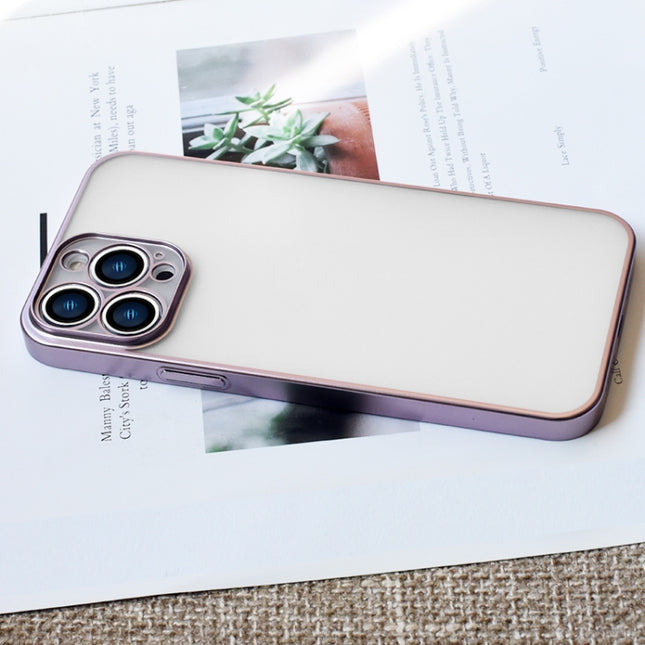 KSTDESIGN Wing Plating Series Semi-transparent Frosted Phone Case