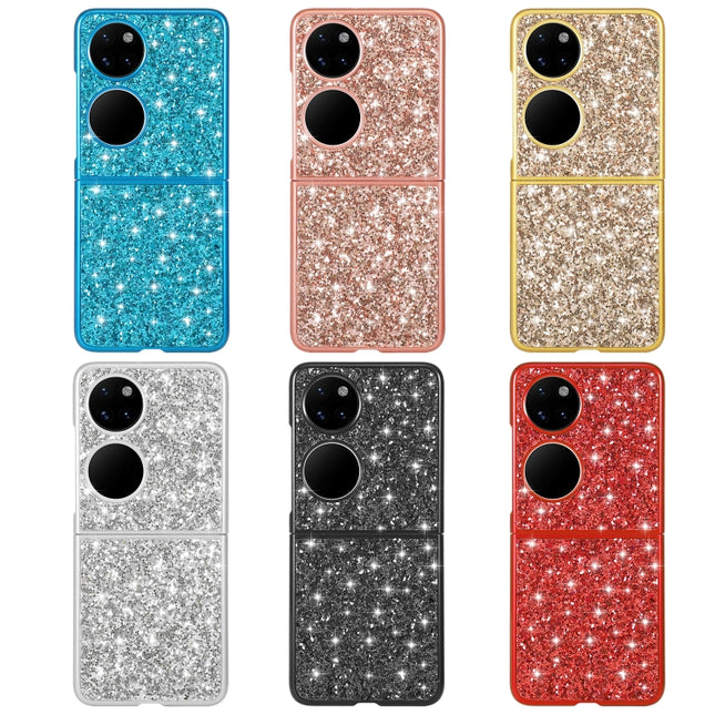 Glitter Powder Shockproof TPU Folding Phone Case
