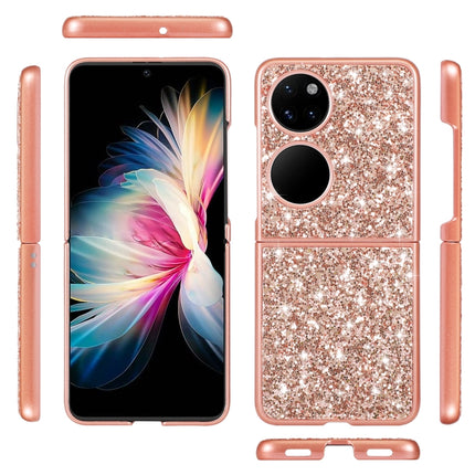 Glitter Powder Shockproof TPU Folding Phone Case