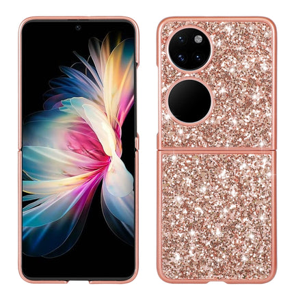 Glitter Powder Shockproof TPU Folding Phone Case