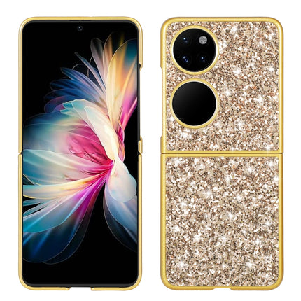 Glitter Powder Shockproof TPU Folding Phone Case