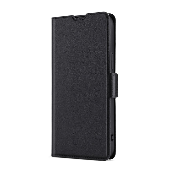 Ultra-thin Voltage Side Buckle PU + TPU Leather Phone Case