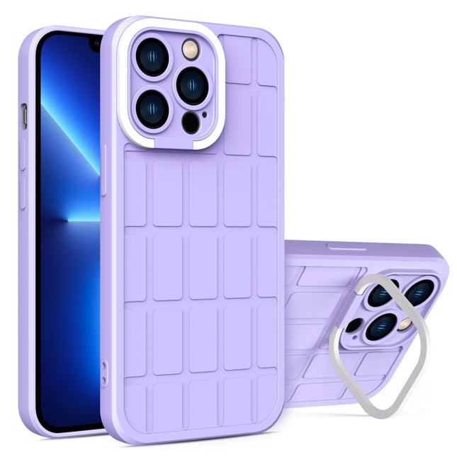 Cube Lens Holder TPU + PC Phone Case