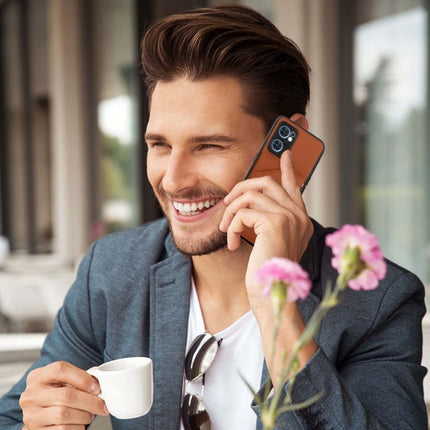 Skin Feel PU + TPU + PC Phone Case