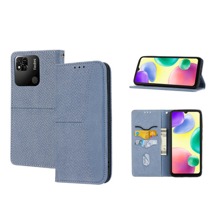 Woven Texture Stitching Magnetic PU Leather Phone Case