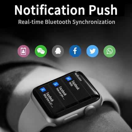 D SEVEN 1.9 inch TFT Screen Smart Watch, Support Bluetooth Dial/Sleep Monitoring