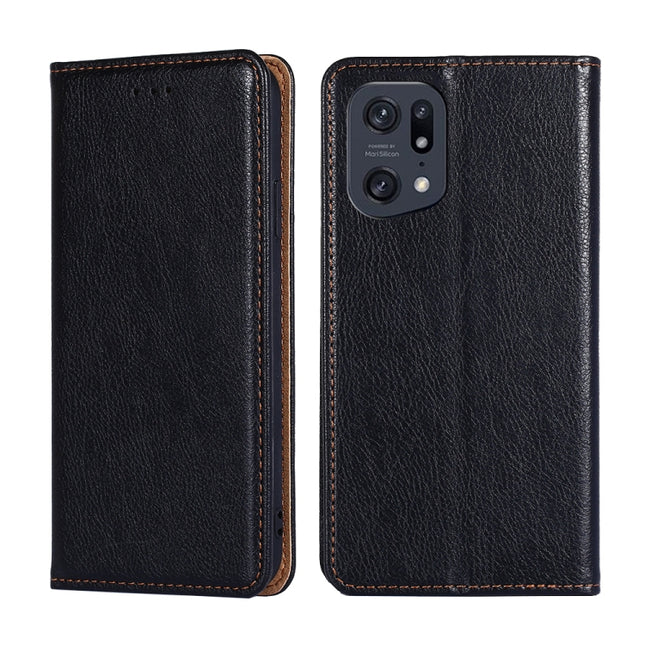 Pure Color Magnetic Leather Phone Case