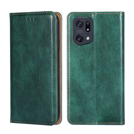 Pure Color Magnetic Leather Phone Case