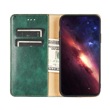 Pure Color Magnetic Leather Phone Case