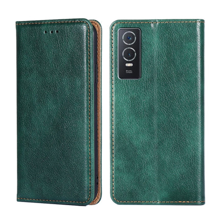 Pure Color Magnetic Leather Phone Case