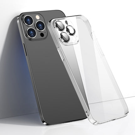 Transparent PC Phone Case with Lens Film