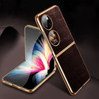 For Huawei P50 Pocket / Brown