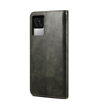 UItra Simple Wax Crazy Horse Texture Leather Phone Case