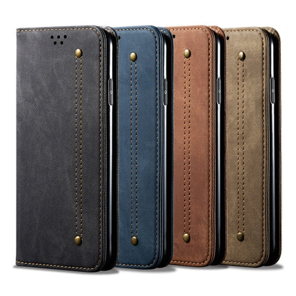 UItra Denim Texture Casual Style Leather Phone Case