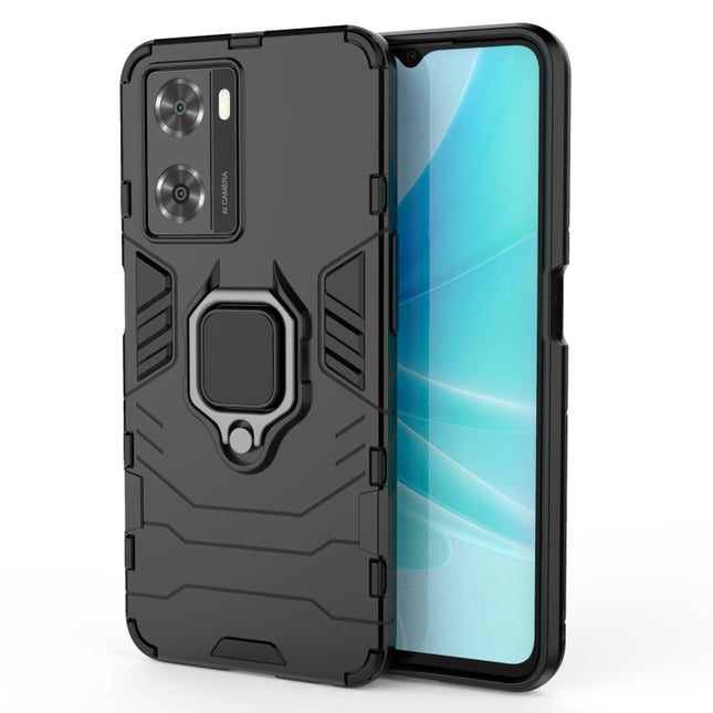 Shockproof PC + TPU Holder Phone Case