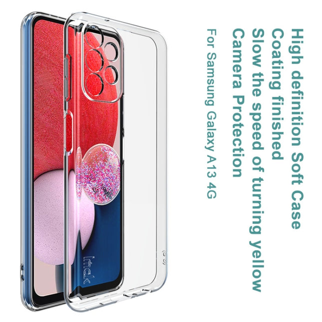 IMAK UX-10 Series Transparent Shockproof TPU Phone Case, For Samsung Galaxy A13 4G, For Samsung Galaxy A13 5G, For Samsung Galaxy A23 4G