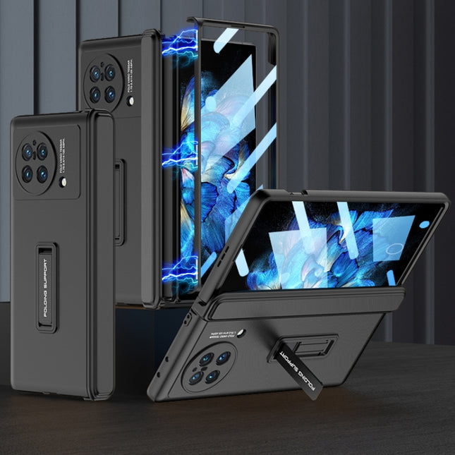 GKK Magnetic Hinge Flip Phone Case with Holder