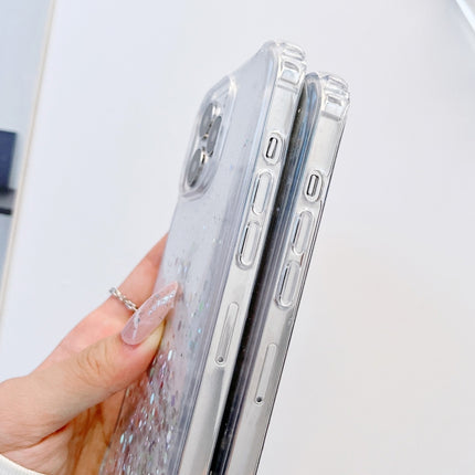 Lanyard Glitter Epoxy Clear Phone Case