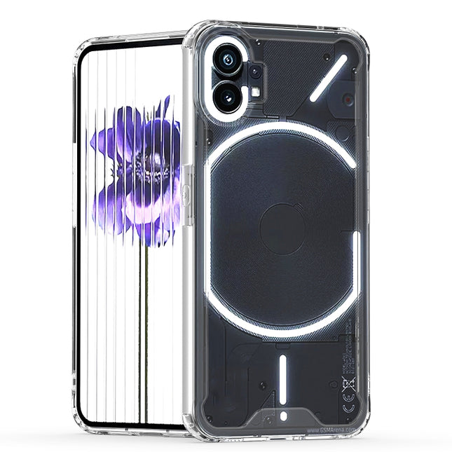 Acrylic + TPU Clear Protective Phone Case