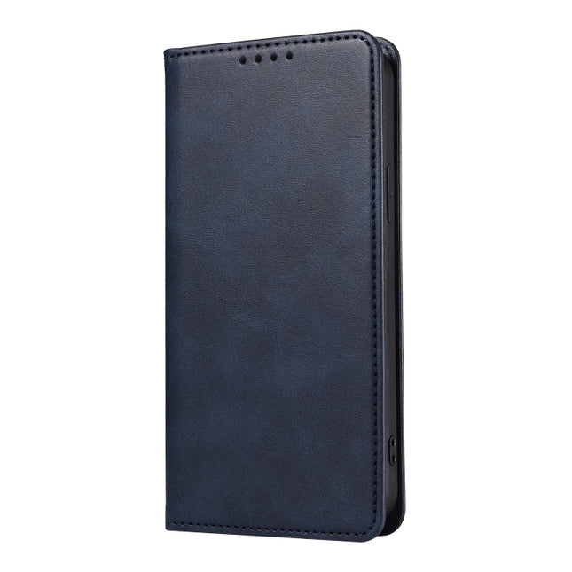 Calf Texture Magnetic Flip Leather Phone Case