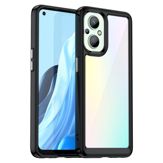 For OPPO Reno8 Pro India Colorful Series Acrylic + TPU Phone Case