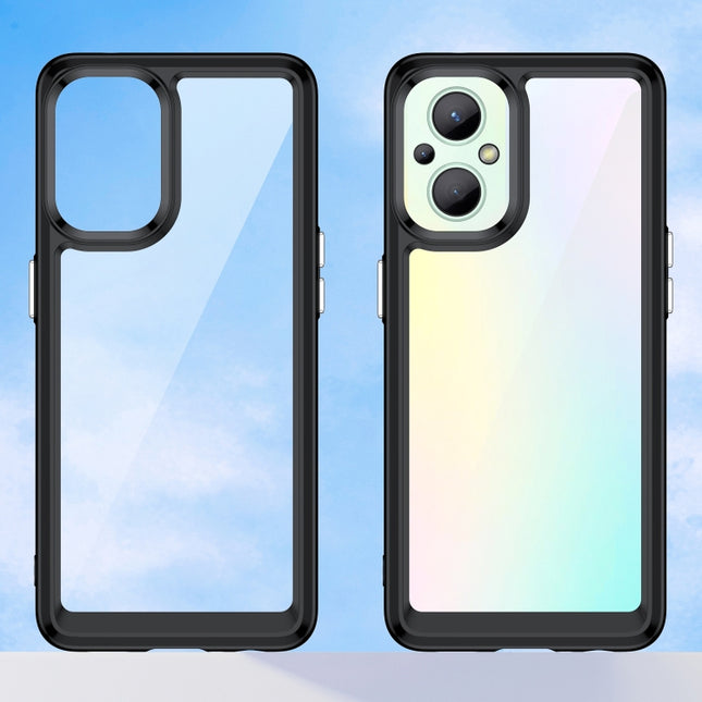 For OPPO Reno8 Pro India Colorful Series Acrylic + TPU Phone Case
