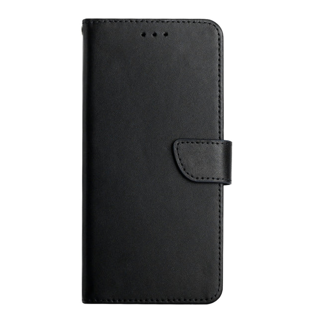 Genuine Leather Fingerprint-proof Horizontal Flip Phone Case