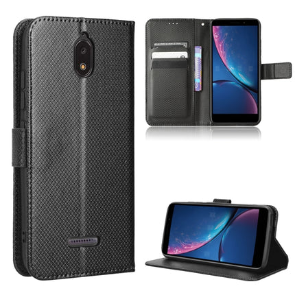 Diamond Texture Leather Phone Case