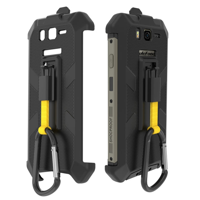 For Ulefone Armor 20WT Ulefone Back Clip Phone Case with Carabiner