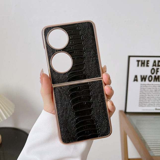 Genuine Leather Weilai Series Nano Plating Phone Case