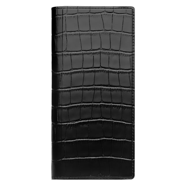 QIALINO Crocodile Pattern Genuine Leather Phone Case