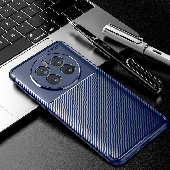Carbon Fiber Texture Fine Hole TPU Phone Case