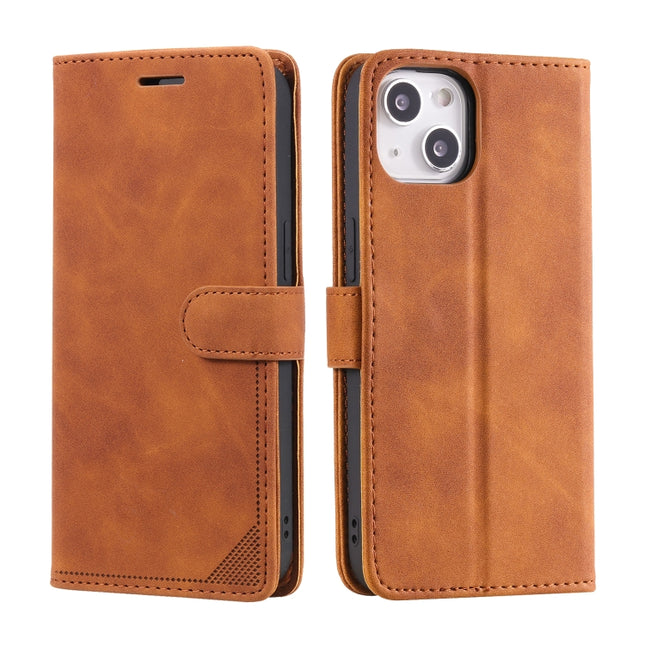 Skin Feel Anti-theft Brush Horizontal Flip Leather Phone Case