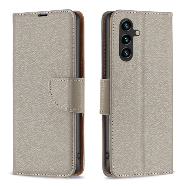 Litchi Texture Pure Color Leather Phone Case