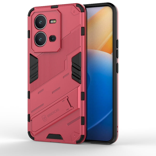 PC + TPU Shockproof Phone Case with Invisible Holder