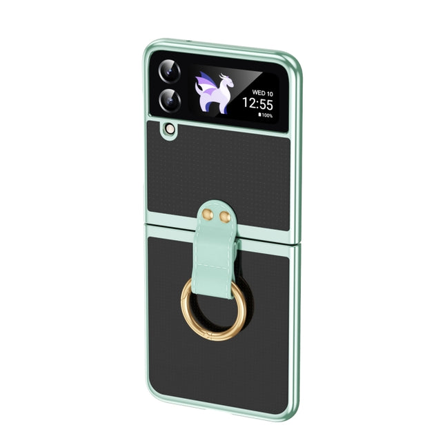 Electroplating Transparent Phone Case with Ring