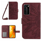 For Huawei P40 Pro / Wine Red