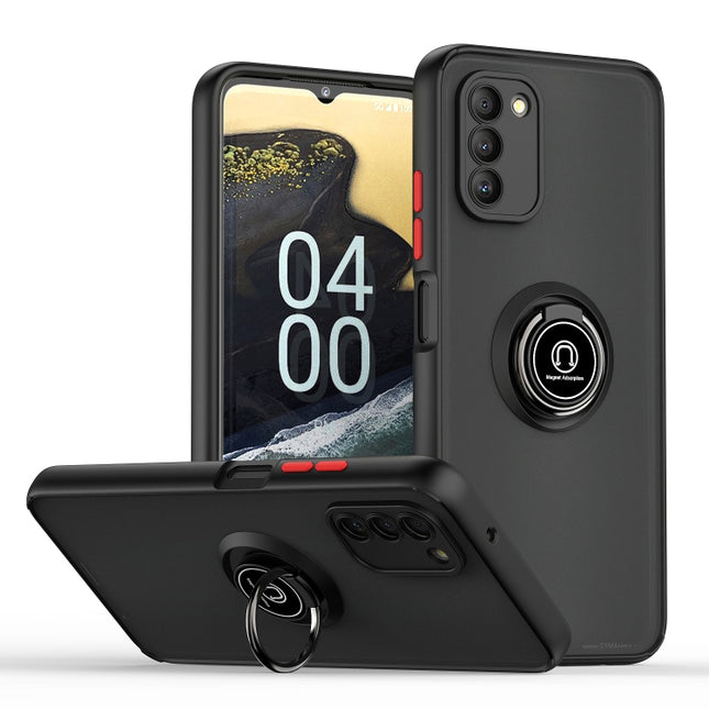 Q Shadow 1 Series TPU + PC Phone Case with Ring Holder