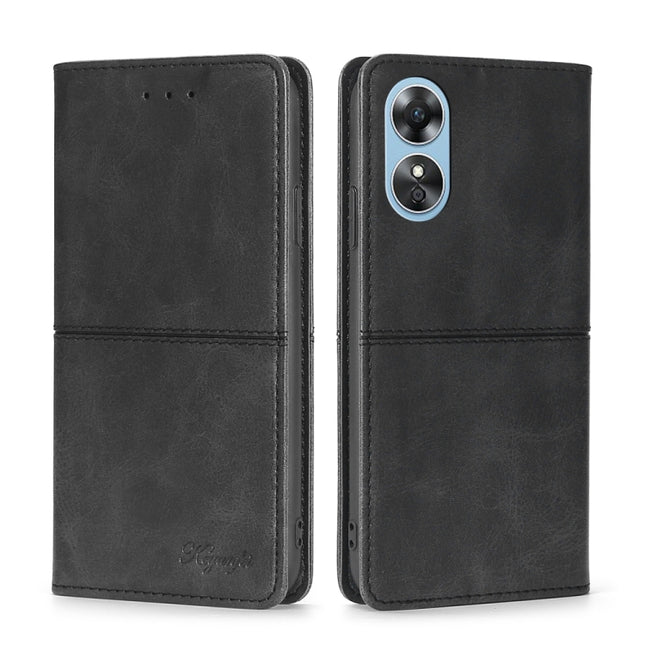 Cow Texture Magnetic Leather Phone Case