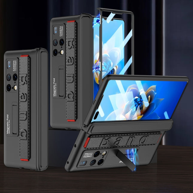 GKK Magnetic Hinge Integrated Phone Case with Wrist Strap