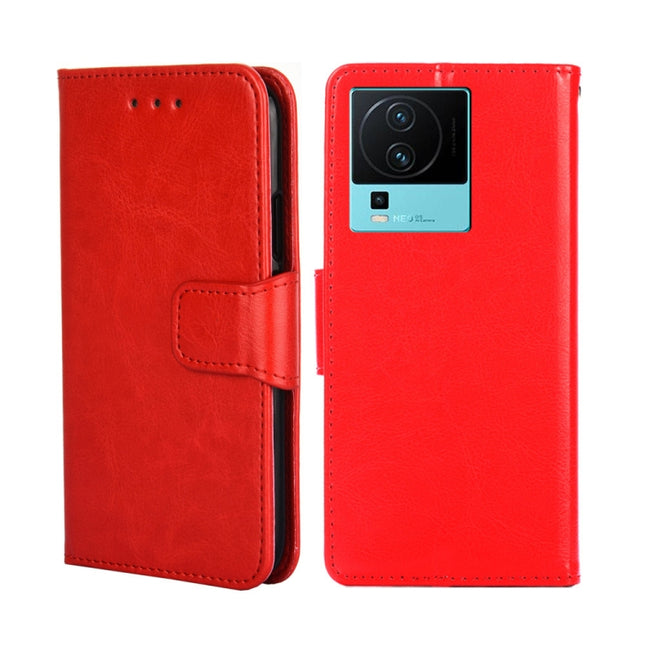 Crystal Texture Horizontal Flip Leather Phone Case